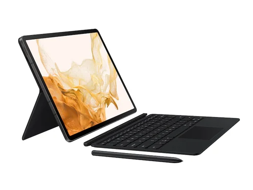 Περισσότερες πληροφορίες για "Galaxy Tab S8+ / S7+ Book Cover Keyboard, Black EF-DT970"