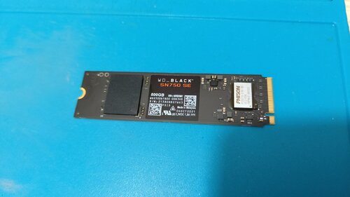 Περισσότερες πληροφορίες για "WD_Black SN750 SE 500GB"