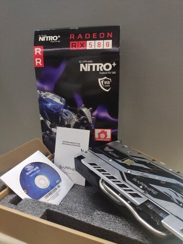 Περισσότερες πληροφορίες για "Rx 580 Nitro+ 8Gb"