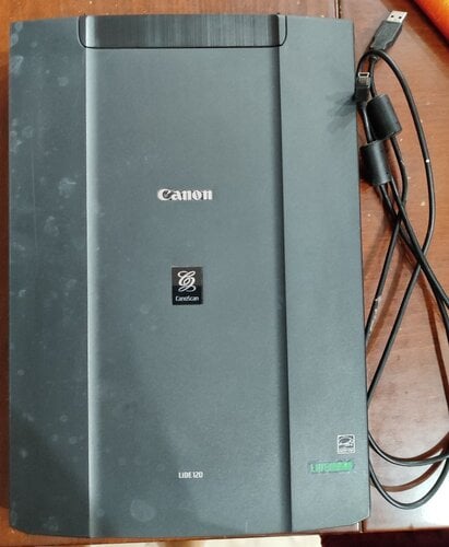 Περισσότερες πληροφορίες για "Scanner CanonScan Lide 120"