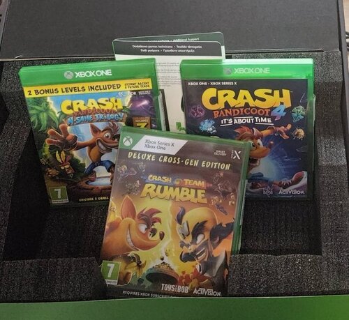 Περισσότερες πληροφορίες για "Crash N.Sane Trilogy, Crash 4, και Crash Team Rumble Deluxe"