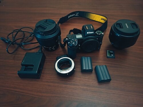 Περισσότερες πληροφορίες για "Nikon Z6 + NIKKOR Z 24-70 f/4 S FTZ Adapter & Samyang 85 1.4"