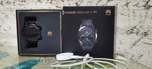 Περισσότερες πληροφορίες για "Huawei WATCH GT2 (46mm/Μαύρο/Μέταλο, Πλαστικό)"