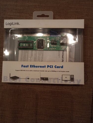 Περισσότερες πληροφορίες για "Fast Ethernet card (αχρησιμοποίητη)"