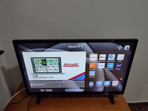 Περισσότερες πληροφορίες για "SMART LED TV 32 INC FULL HD YOUTUBE NETFLIX"
