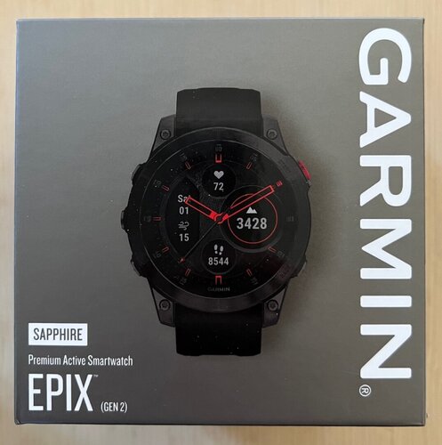 Περισσότερες πληροφορίες για "Garmin Epix (Gen 2) Sapphire Titanium 47mm"