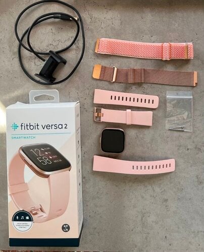 Περισσότερες πληροφορίες για "Fitbit Versa 2 pink"