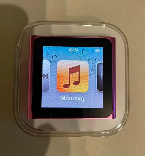 Περισσότερες πληροφορίες για "iPod nano 6th gen 8gb"