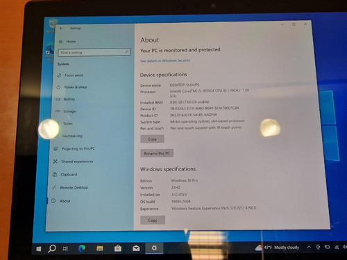 Περισσότερες πληροφορίες για "Microsoft Surface Pro 7 12.3'' 8/256"