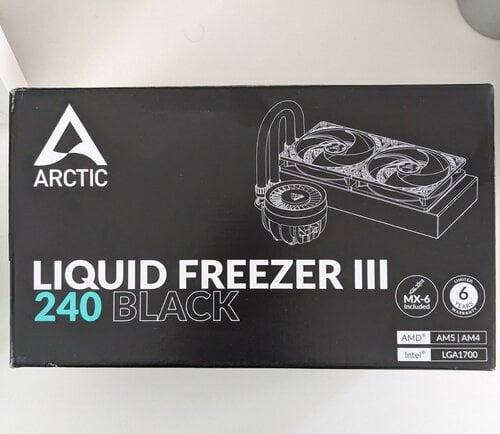 Περισσότερες πληροφορίες για "Arctic freezer III Black 240"