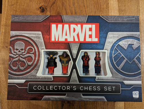 Περισσότερες πληροφορίες για "Marvel collector's chess set"