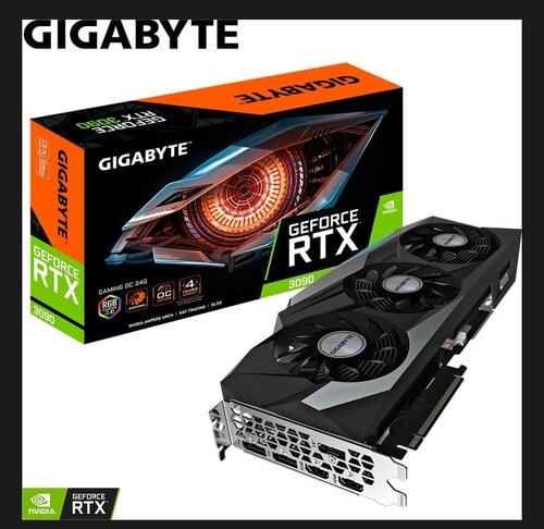 Περισσότερες πληροφορίες για "Gigabyte GeForce RTX 3090 24GB GDDR6X Gaming OC"