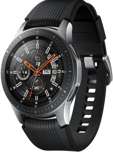 Περισσότερες πληροφορίες για "Samsung Galaxy Watch Aluminium 46mm Αδιάβροχο με Παλμογράφο (Silver)"