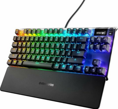 Περισσότερες πληροφορίες για "SteelSeries Apex Pro TKL Gaming Μηχανικό Πληκτρολόγιο με RGB φωτισμό (Αγγλικό US)"