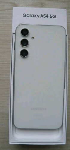 Περισσότερες πληροφορίες για "Samsung Galaxy A54 5G (Άσπρο/256 GB)"