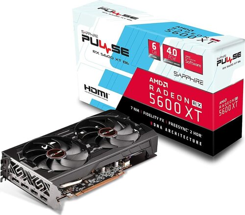Περισσότερες πληροφορίες για "Sapphire AMD Radeon RX 5600 XT BE Pulse 6GB box"