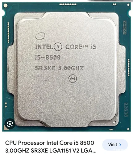 Περισσότερες πληροφορίες για "Intel® Core™ i5-8500 Processor 9M Cache, up to 4.10 GHz"