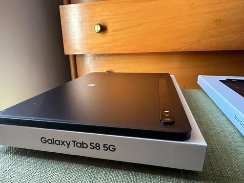 Περισσότερες πληροφορίες για "Samsung Galaxy Tab S8 SM-X706B  11" (5G/128 GB/8 GB) + book cover keyboard slim samsung"