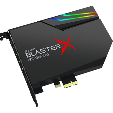 Περισσότερες πληροφορίες για "Sound Blaster x Pro-gaming AE-5"