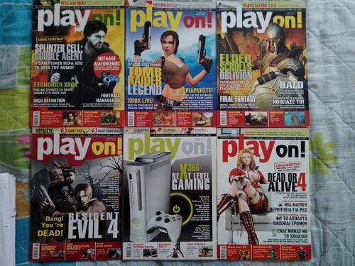 Περισσότερες πληροφορίες για "Gaming περιοδικό Play On!, πλήρης σειρά"
