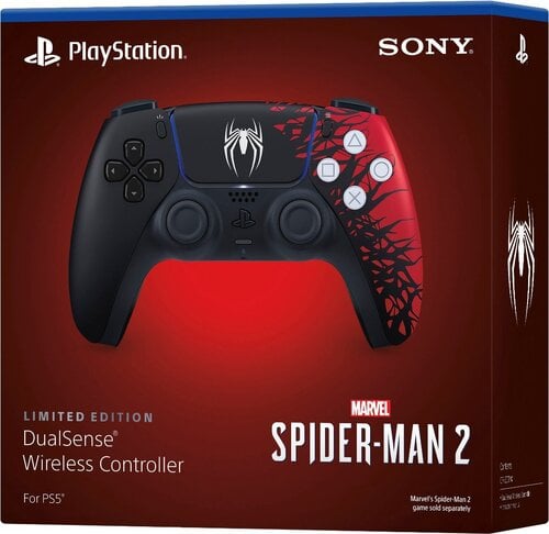 Περισσότερες πληροφορίες για "Sony DualSense - Marvel’s Spider-Man 2 Limited Edition (Μαύρο/Ασύρματα)"