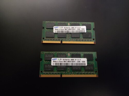 Περισσότερες πληροφορίες για "Samsung DDR3 1333MHz SoDimm 4GB/ 2 x 3GB"