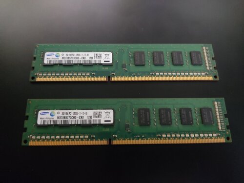 Περισσότερες πληροφορίες για "SAMSUNG DDR3 2GB PC3-12800U"