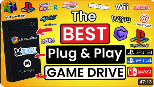 Περισσότερες πληροφορίες για "SONY PS4/PS3/PS2/Wii/WiiU/Switch/Gamecube!Plug & Play Emulator με 3700 GAMES!"