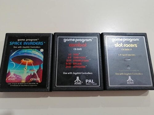 Περισσότερες πληροφορίες για "Atari 2600 game cartridges (ΜΟΝΟ τα cartridges)"
