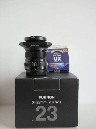 Περισσότερες πληροφορίες για "Fujifilm Fujinon XF23mm F2.0 R WR + UV filter+ Black Mist Filter"