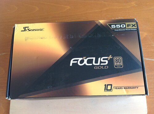 Περισσότερες πληροφορίες για "Seasonic FOCUS Plus 550 Gold SSR-550FX"