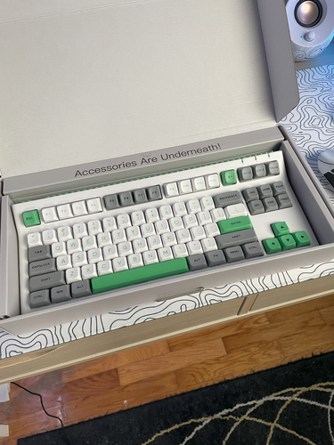 Περισσότερες πληροφορίες για "Brick 87 Epomaker Custom Keyboard"
