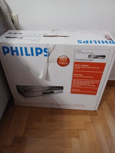 Περισσότερες πληροφορίες για "Philips DVDR3510V"