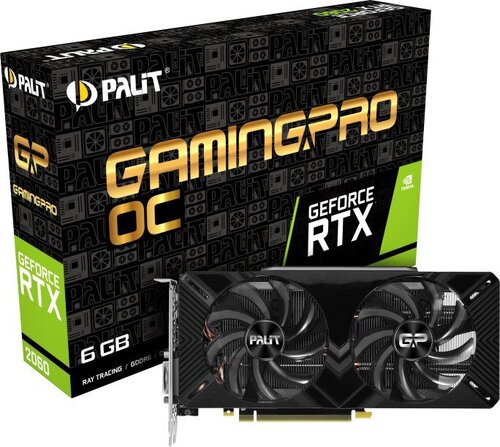 Περισσότερες πληροφορίες για "Palit GeForce RTX 2060 6GB GamingPro OC  ΚΡΑΤΗΜΕΝΗ"