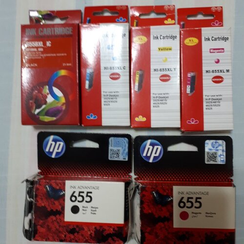 Περισσότερες πληροφορίες για "Μελάνια HP 655 + HP Deskjet Ink Advantage 5525 All-in-One"