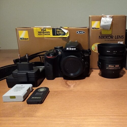 Περισσότερες πληροφορίες για "Nikon D3400 + AF-S DX NIKKOR 35mm f/1.8G"
