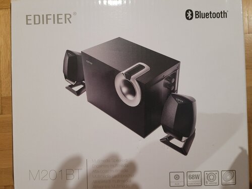 Περισσότερες πληροφορίες για "Edifier m201 bt ηχεια (3.5mm jack/bluetooth)"
