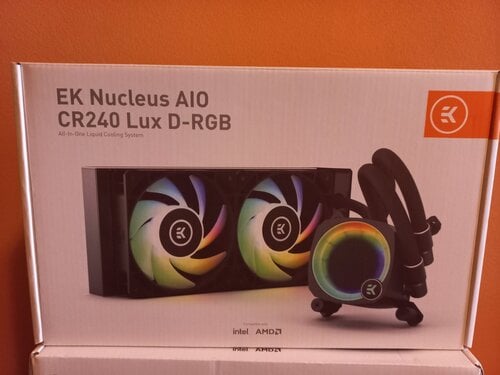 Περισσότερες πληροφορίες για "Ekwb EK-Nucleus AIO CR240 Lux D-RGB"