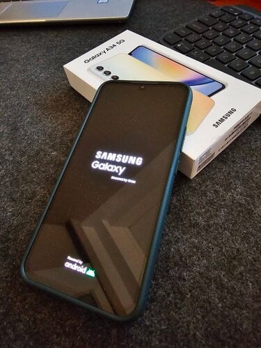 Περισσότερες πληροφορίες για "Samsung Galaxy A34 5G (Ασημί/128 GB) Σαν καινούριο"