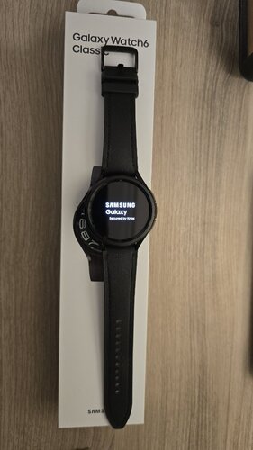 Περισσότερες πληροφορίες για "Samsung Galaxy Watch6 Classic (47mm/Μαύρο/Ανοξείδωτο ατσάλι)"