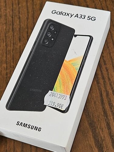 Περισσότερες πληροφορίες για "Samsung Galaxy A33 5G (Μαύρο/128 GB)"