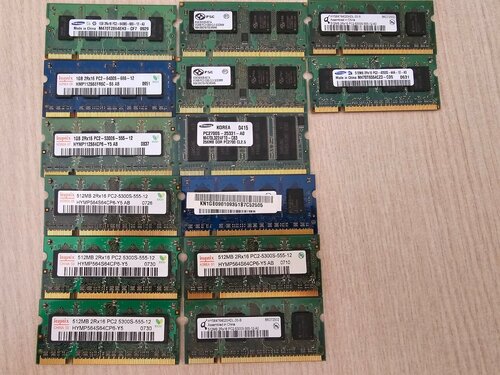 Περισσότερες πληροφορίες για "Μνήμες Ram για Pc DDR1 και DDR2 , για laptop  so dimm ddr2 ,so dimm ddr3 και HDD 2.5""