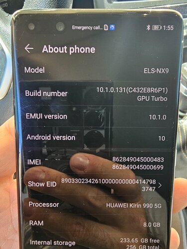 Περισσότερες πληροφορίες για "Huawei P40 Pro (Μαύρο/256 GB)"