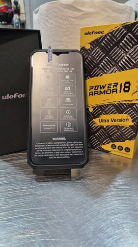 Περισσότερες πληροφορίες για "Ulefone Power Armor 18 Ultra 5G Dual SIM (12GB/512GB) Ανθεκτικό Smartphone Μαύρο"