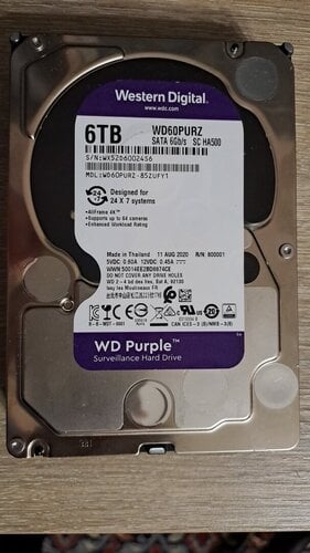 Περισσότερες πληροφορίες για "Western Digital WD Purple"