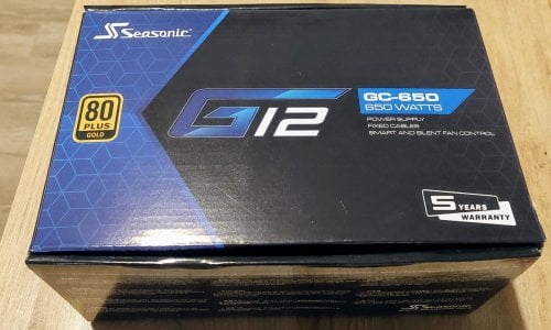 Περισσότερες πληροφορίες για "NEW - Seasonic G12-GC-650 650W Τροφοδοτικό Υπολογιστή Full Wired 80 Plus Gold"