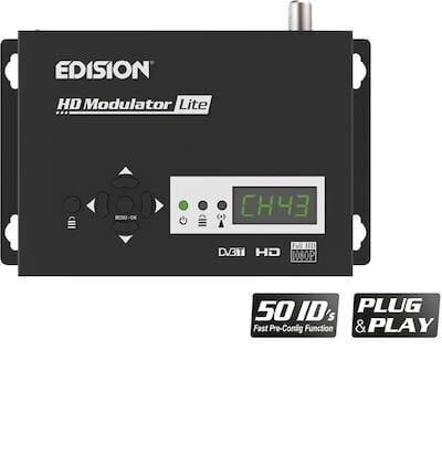 Περισσότερες πληροφορίες για "Modulator Edision HDMI Lite"