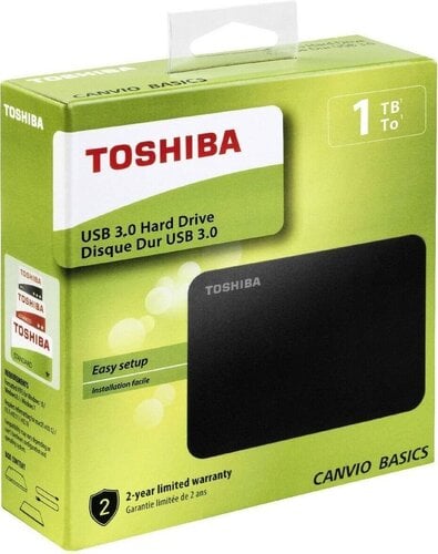 Περισσότερες πληροφορίες για "Εξωτερικός σκληρός δίσκος hdd Toshiba Canvio Basics 1tb USB 3.0"