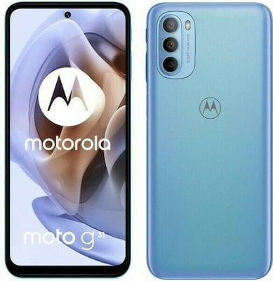 Περισσότερες πληροφορίες για "Motorola Moto G31 Dual SIM (4GB/64GB) Baby Blue"