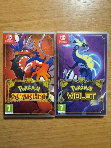Περισσότερες πληροφορίες για "Pokémon Scarlet & Violet Double Pack (Nintendo Switch)"